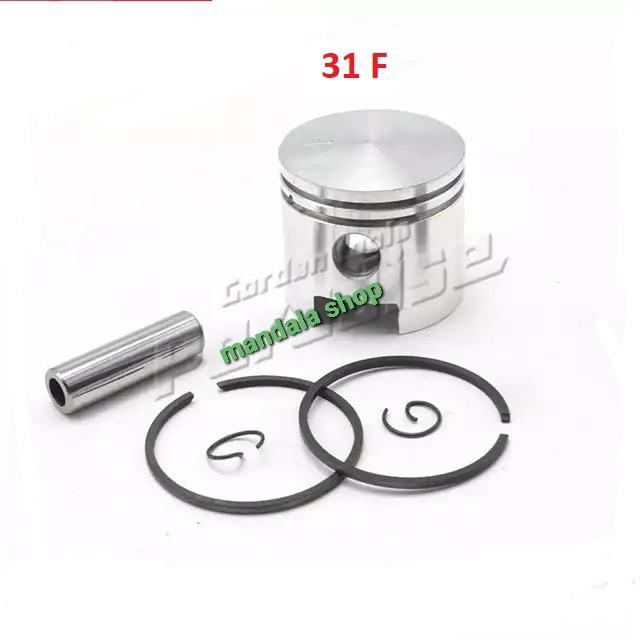 Quả piston máy cắt cỏ 2 thì xăng pha nhớt. Tùy chọn 31ly, 32ly, 33ly, 36ly