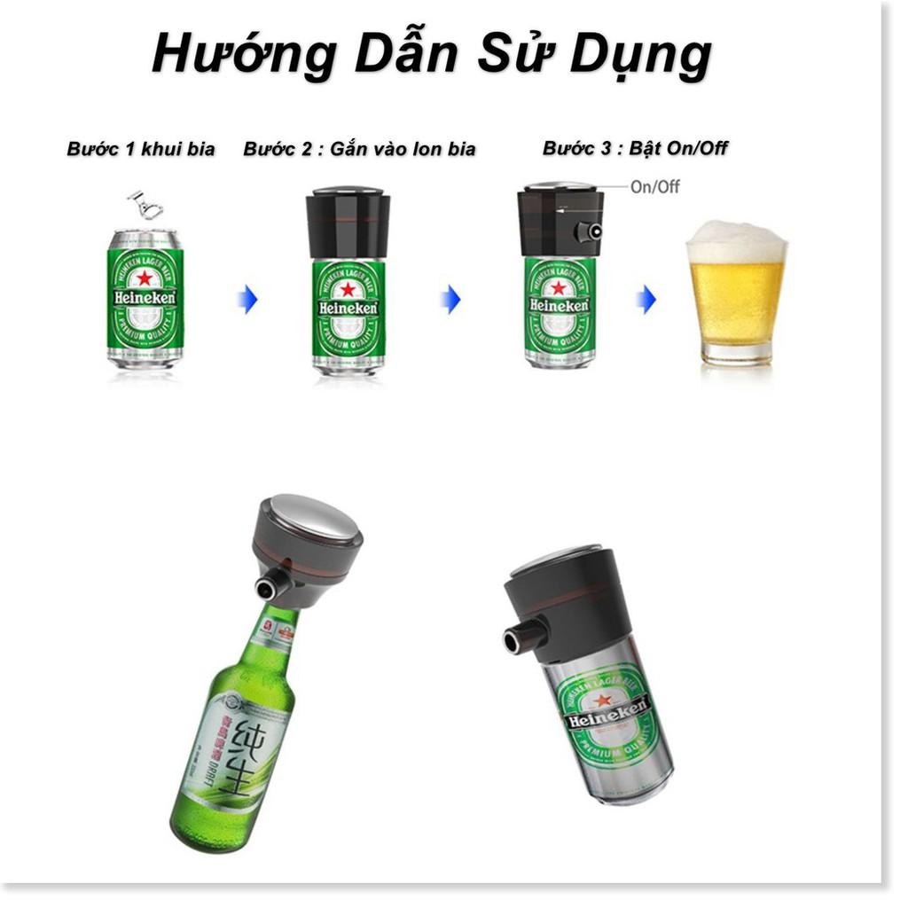 Máy tạo bọt Ingenious Foam (dùng được chai, lon)