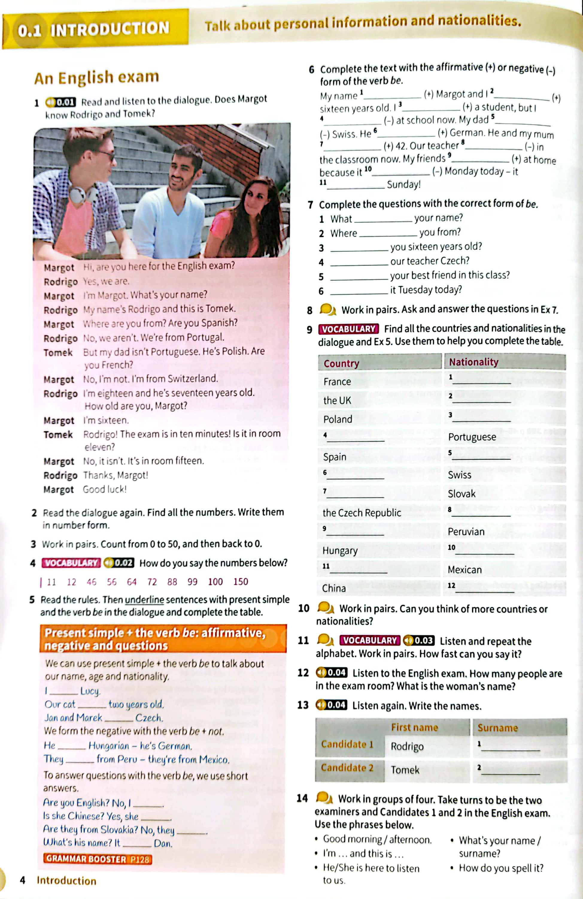 Life Vision Student Book With Online Practice A1/A2 Elementary