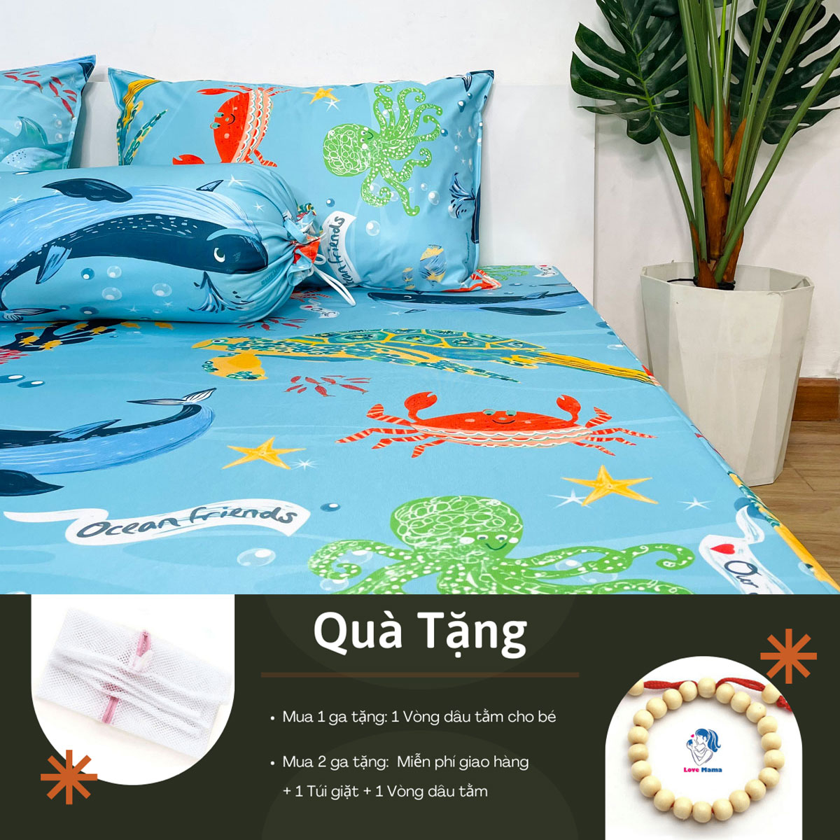 Ga chống thấm Cotton cao cấp không nóng bí đại dương cổ đại loại 1