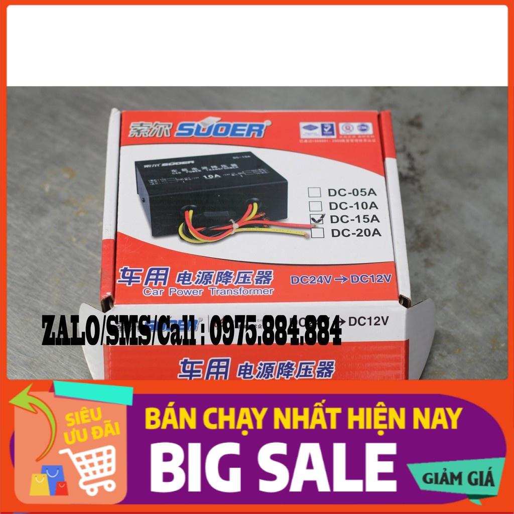 Bộ đổi nguồn oto 24V-12V giá tốt