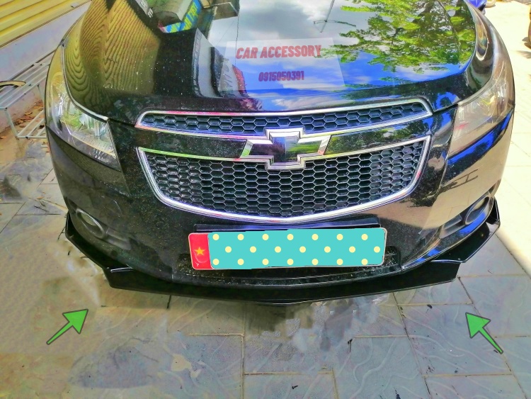 Cản trước Líp trước đọ cho xe Chevrolet Cruze các đời