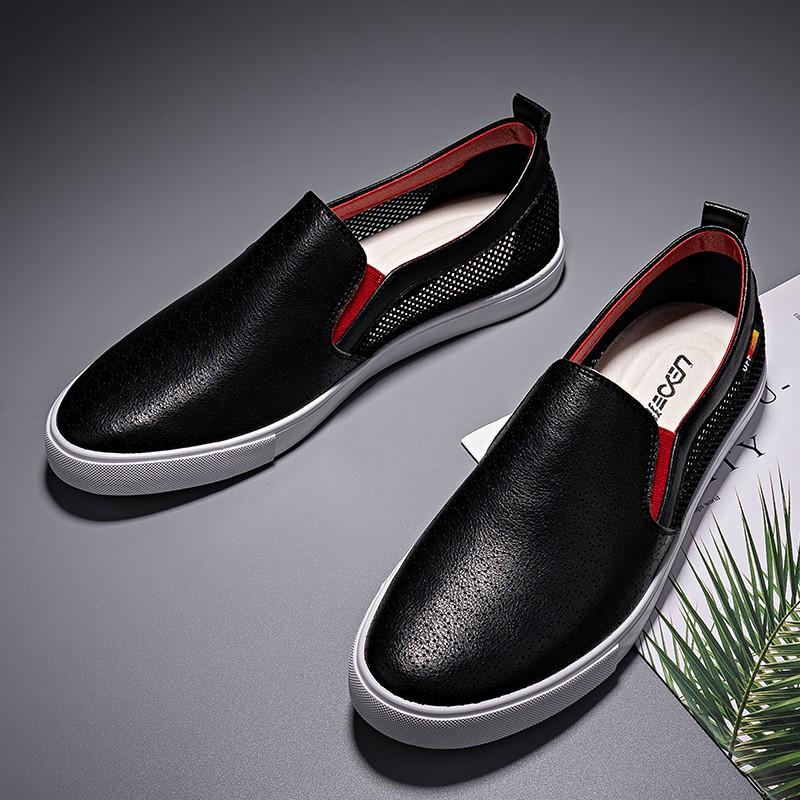 Giày lười nam - Slip on nam da - Mã LY75