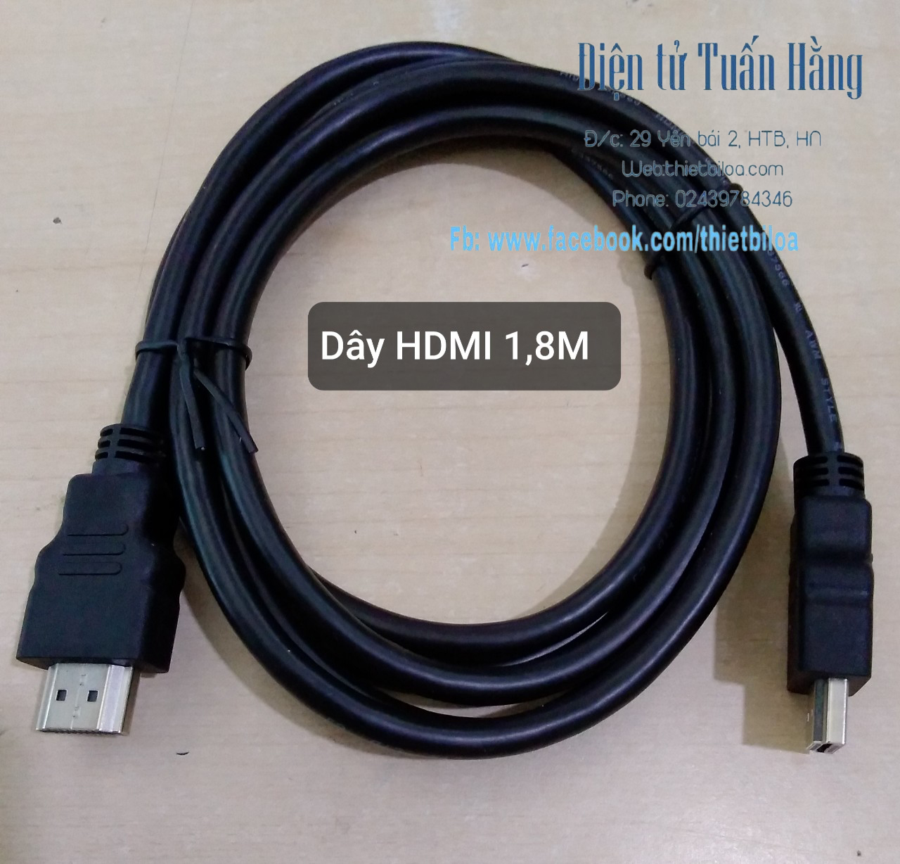 DÂY HDMI 1,8m