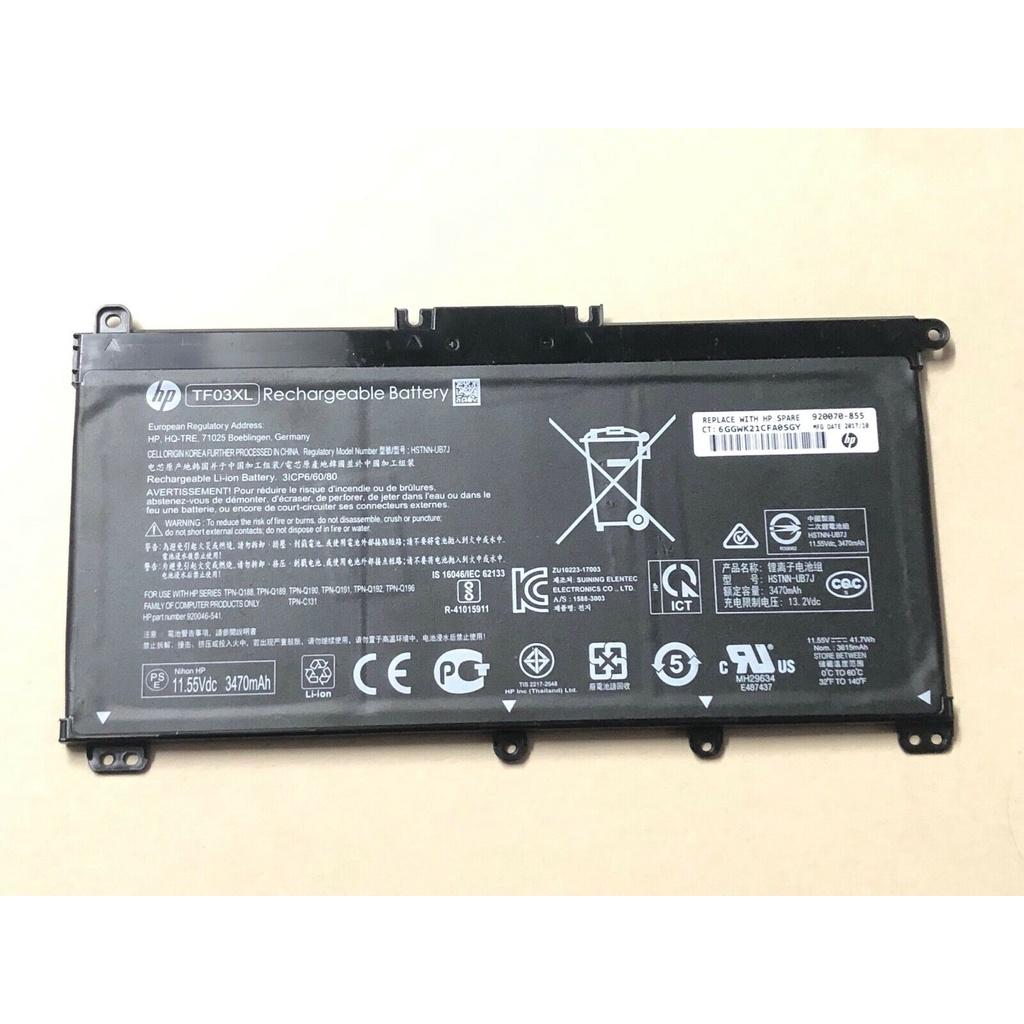 Pin Battery Laptop Dùng Cho HP Pavilion 17-AR007CA 17-AR050WM TF03XL