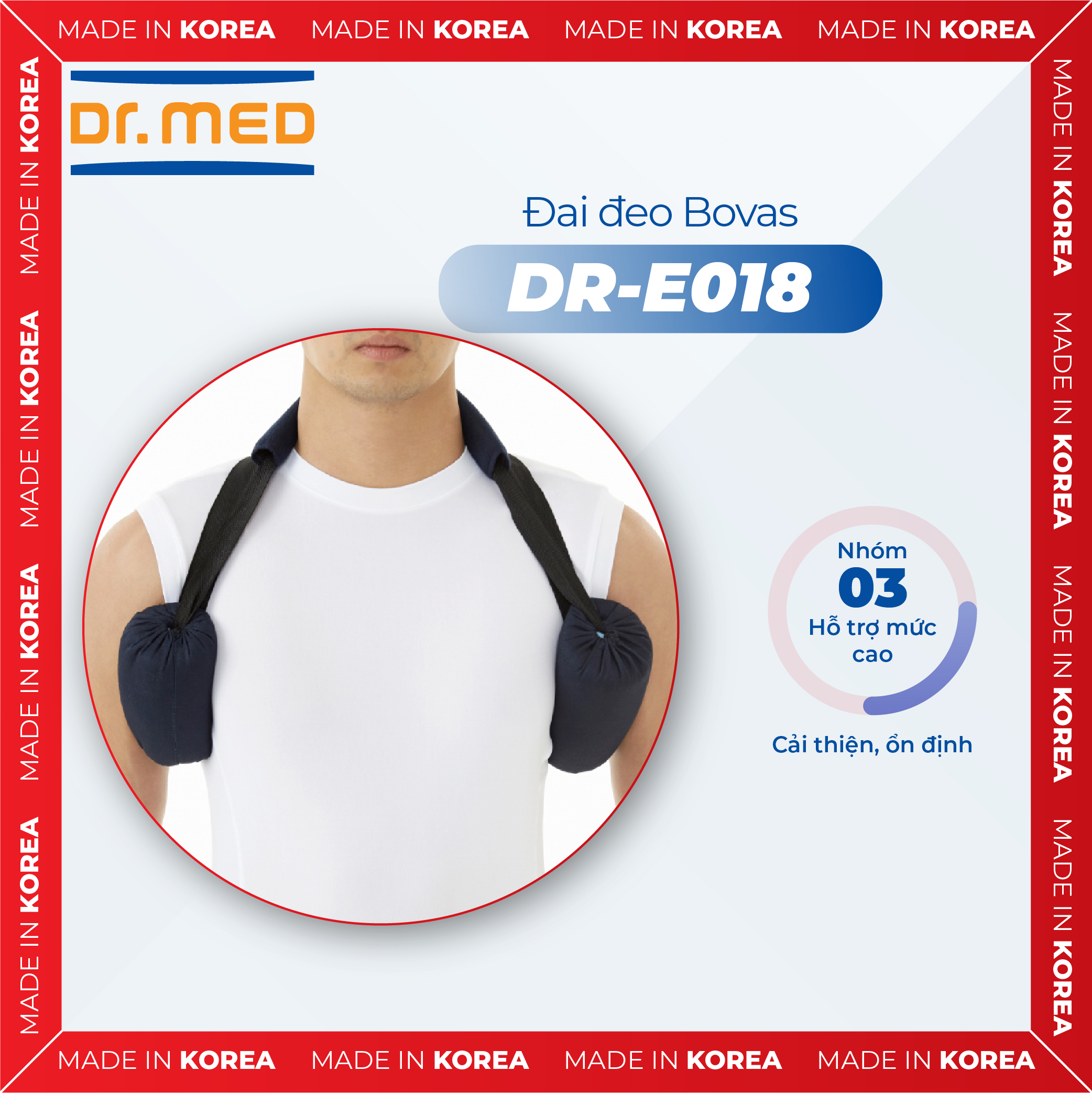 Đai đeo Bovas (Bovas Sling)
 Dr.MED DR-E018