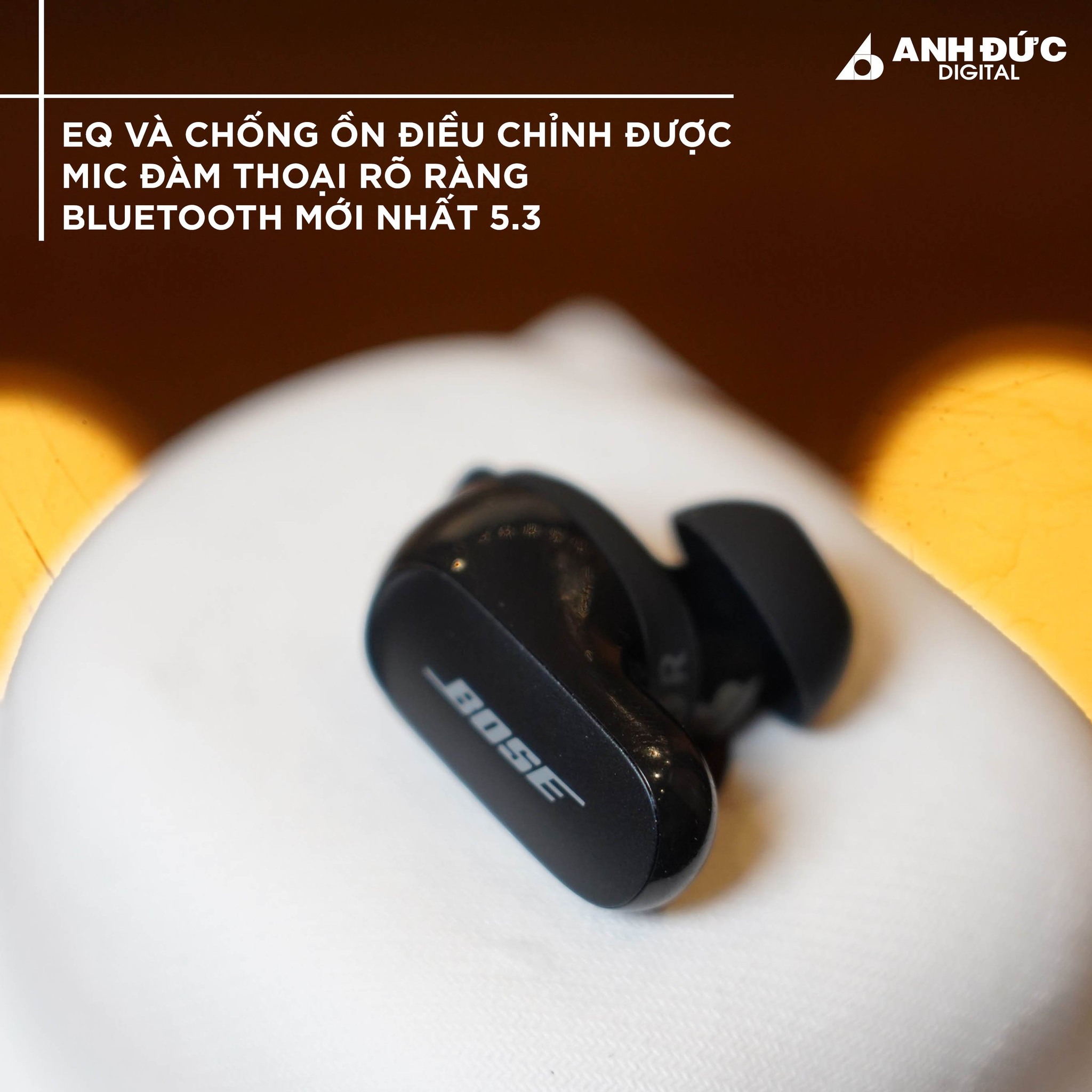 Tai nghe True Wireless Bose QuietComfort Earbuds II - Chống Ồn Chủ Động ANC - Hàng Chính Hãng