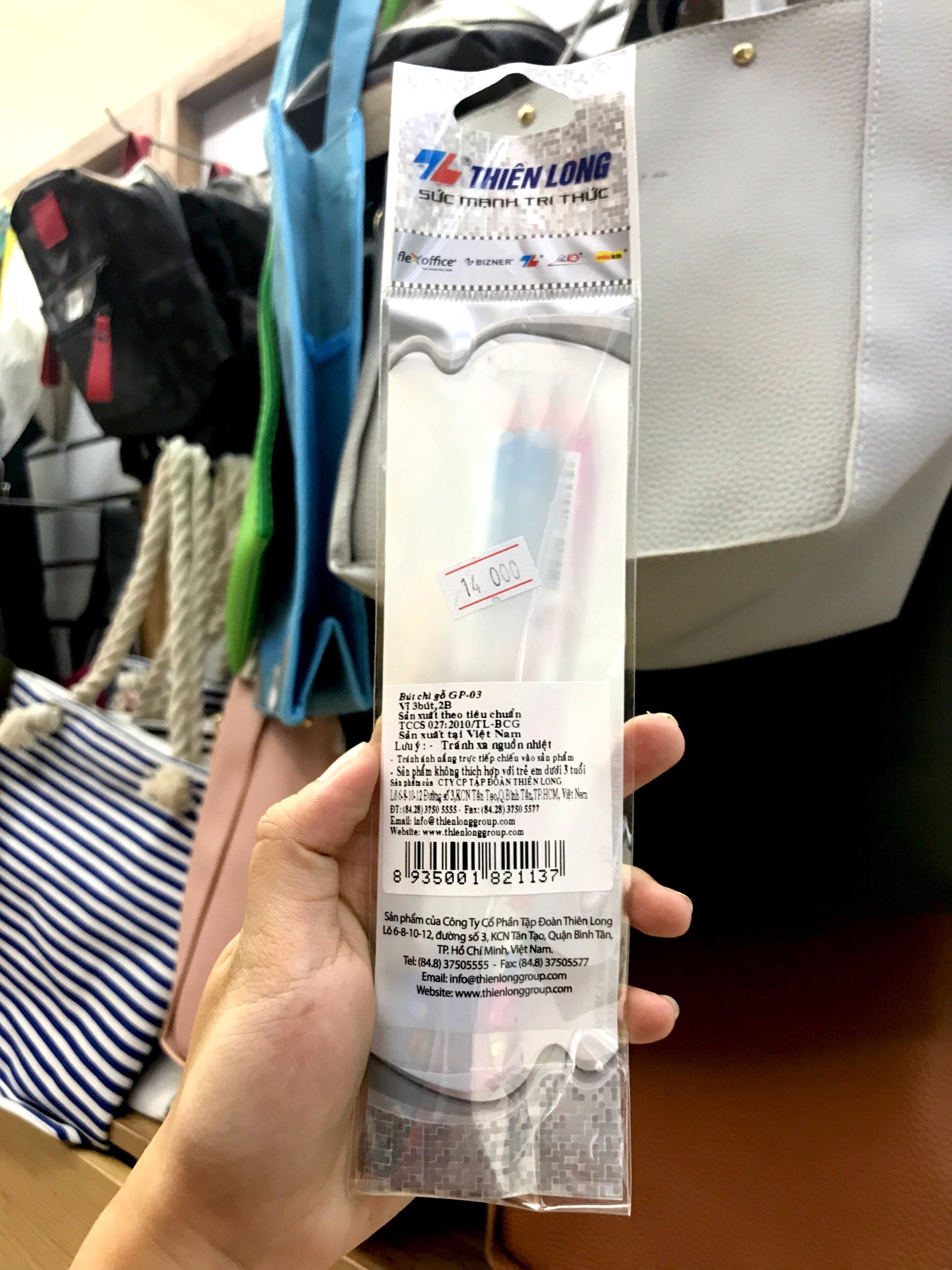 Bộ 2 Vỉ 3 Bút Chì Gỗ GP-03