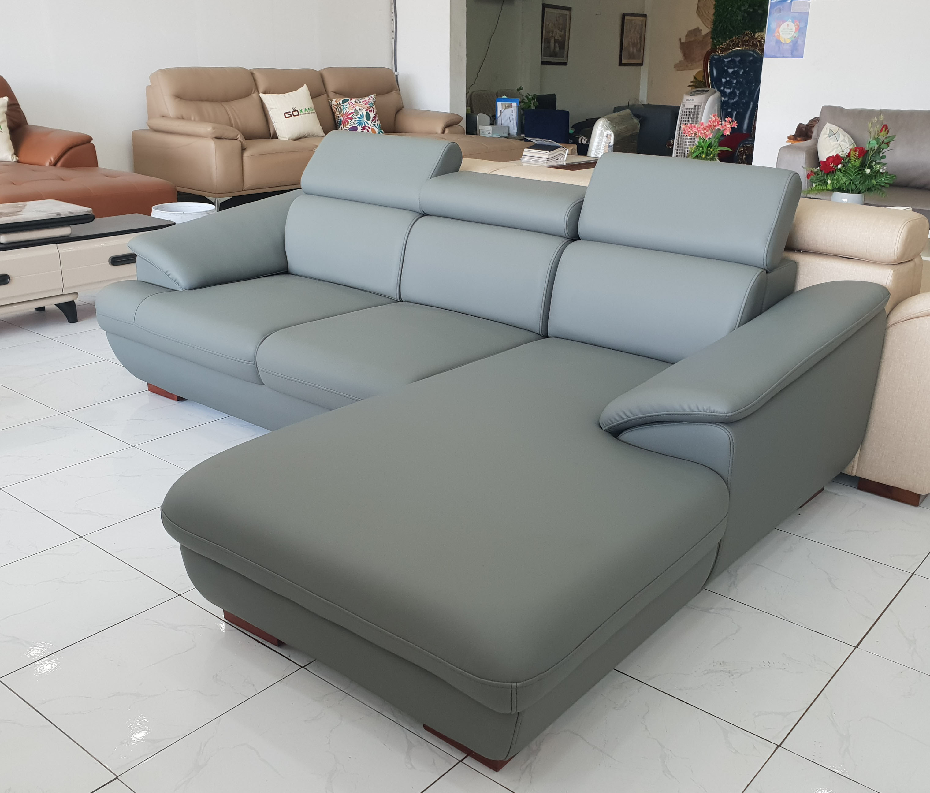 Bộ Salon Phòng Khách Mini Nhỏ Gọn - Ghế Sofa Cao Cấp Hiện Đại