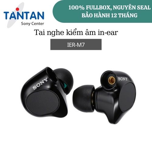 Tai nghe kiểm âm in-ear Sony IER-M7| Hàng chính hãng