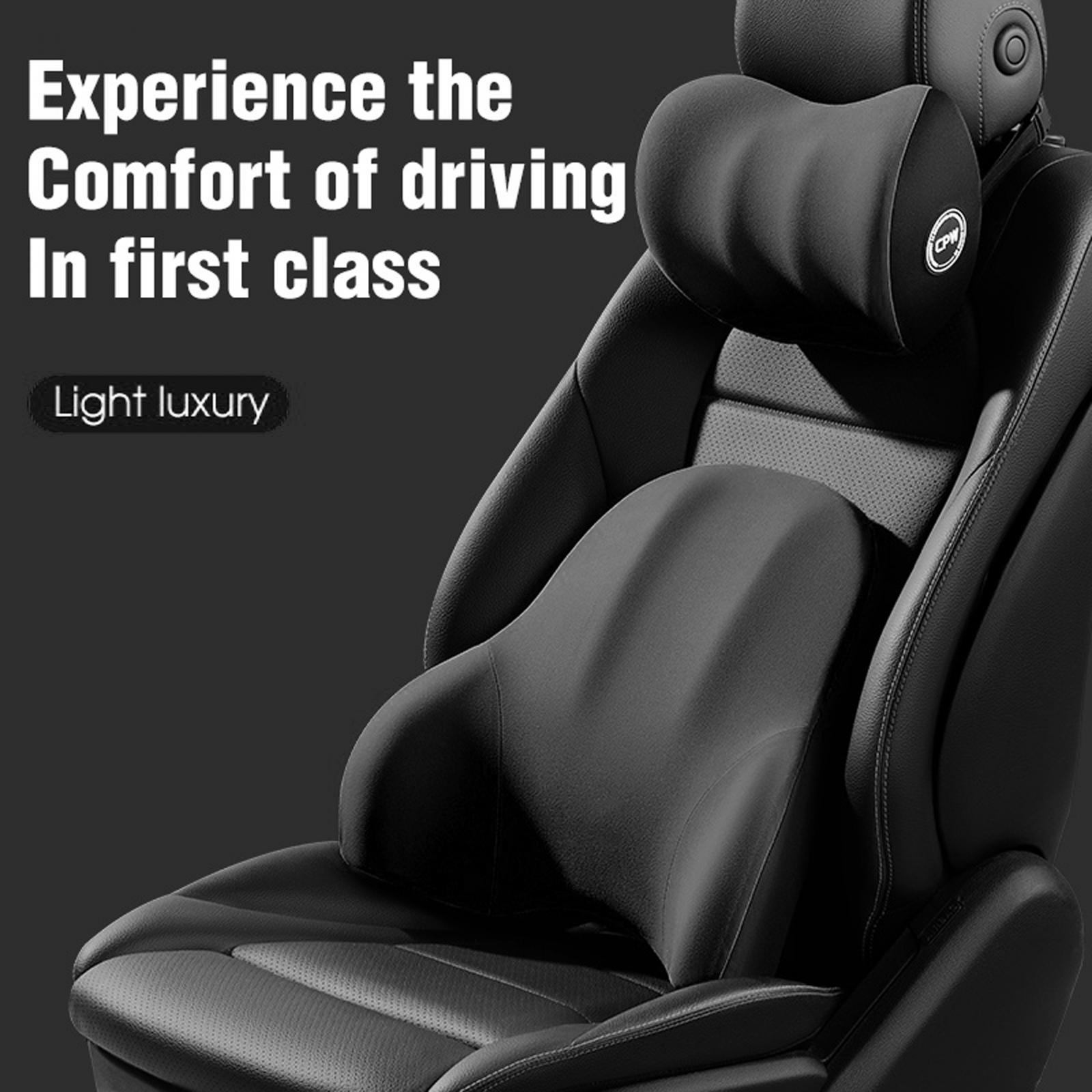 Car Neck Pillow Support Pillow Set Ergonomic for Tesla Y