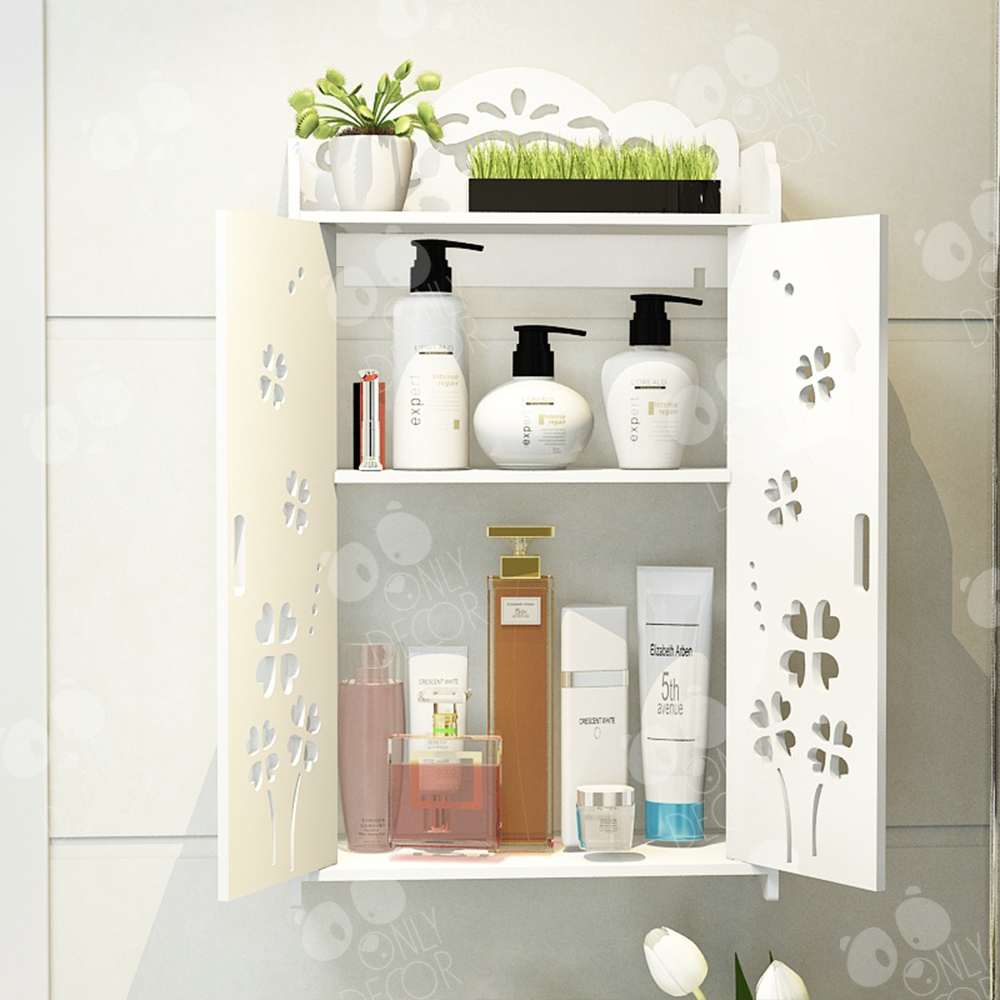 Tủ nhà tắm treo tường chống nước 60x14x34cm