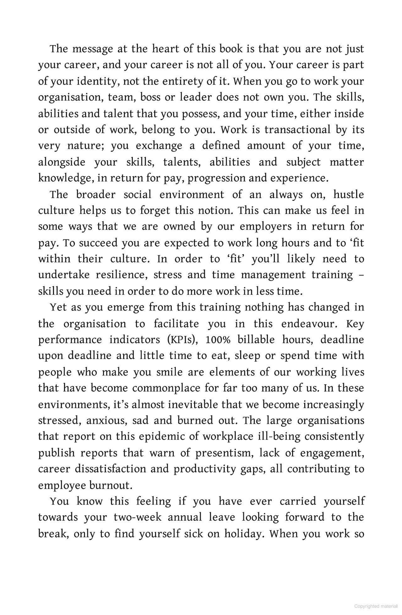 Sách ngoại văn: Total Reset - Quit Living To Work And Start Working To Live