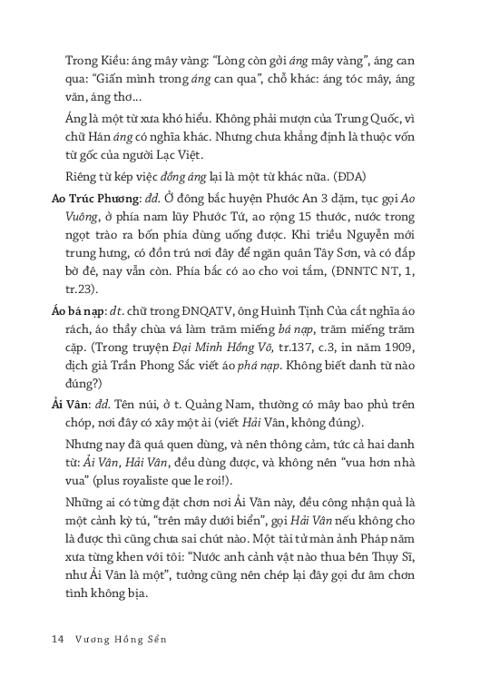 Sách Vương Hồng Sển - Tự vị tiếng nói miền Nam (Bìa cứng)