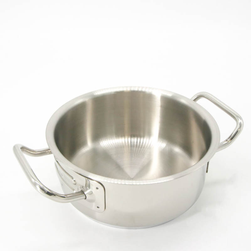 Nồi Casserole Inox Quantum-Pro 1.5L Đường Kính 16cm - Không Kèm Nắp