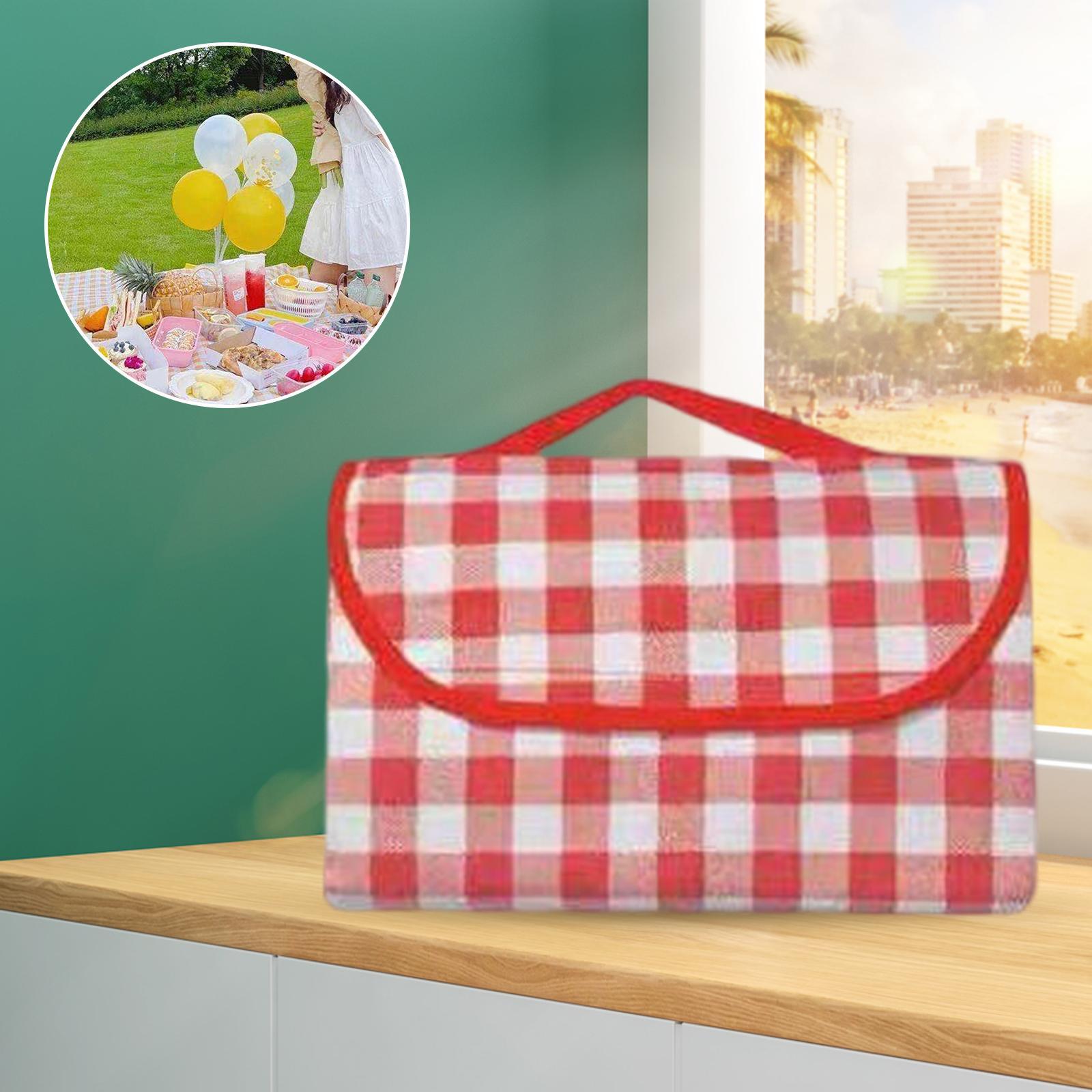 2x2M Picnic Blanket Waterproof Portable Large Sand Proof Beach Mat for Outdoor Camping