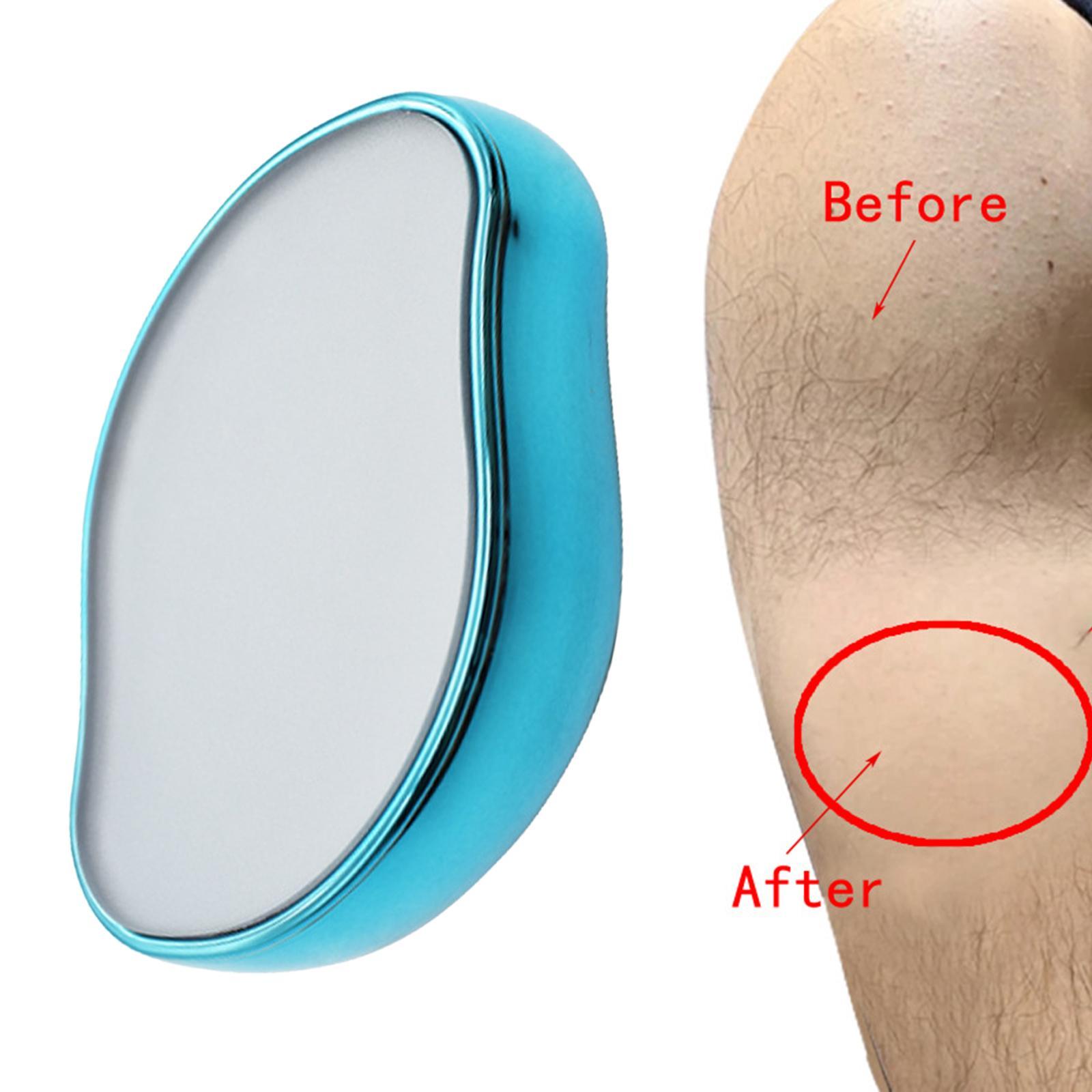 2pcs Portable Painless Physical Hair Removal Epilators for Back Leg