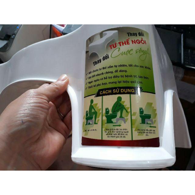 Ghế đẩu kê chân tolet