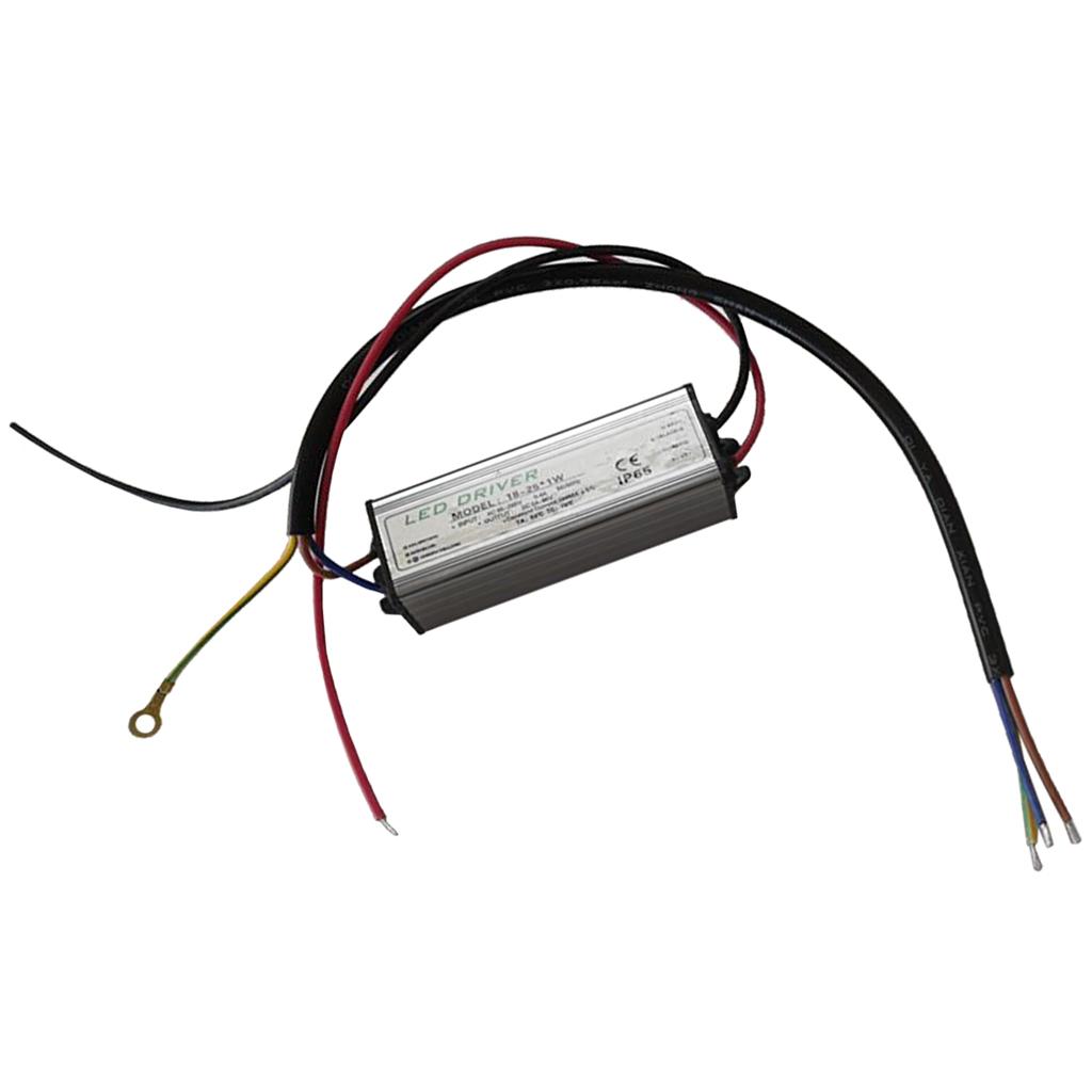 8-25 String 24W Downlight LED Power Supply Light Drive Constant Pressure Switch DRIVER Power Supply Outdoor LED Transformer, IP67 Waterproof