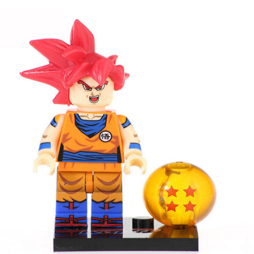 Mô hình nhân vật Dragon Ball Broly Trunks Gotenks Latiz Minifigure 08