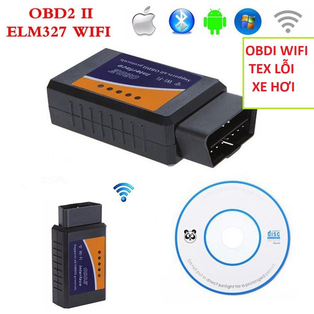 Máy kiểm tra chuẩn đoán đọc xóa lỗi OBD2 ô tô bản wifi mẫu mới tex nhanh bản cao cấp