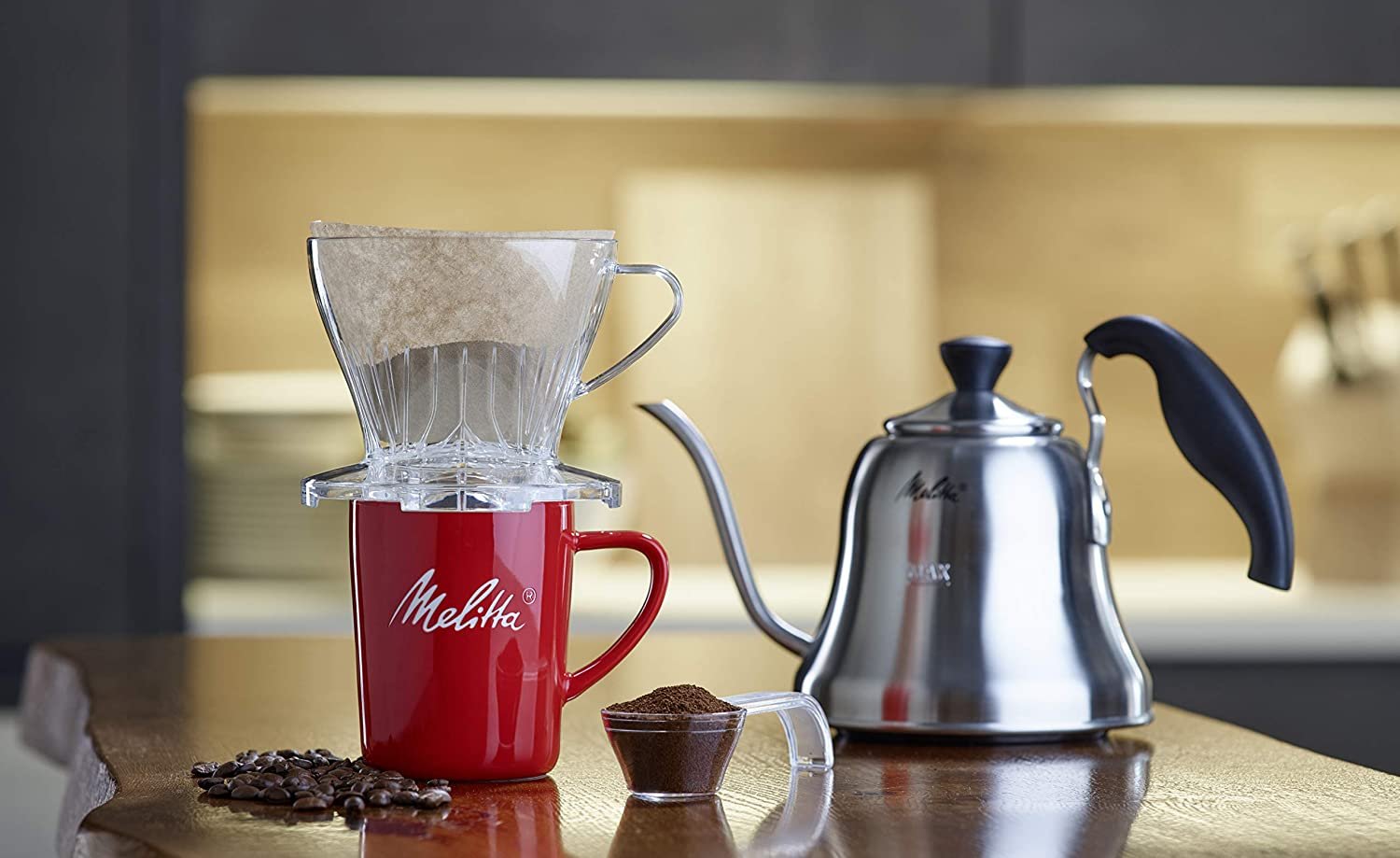 Ấm pour cà phê Melitta 0.7L- Nhập khẩu chính hãng 100% từ thương hiệu Melitta, Đức