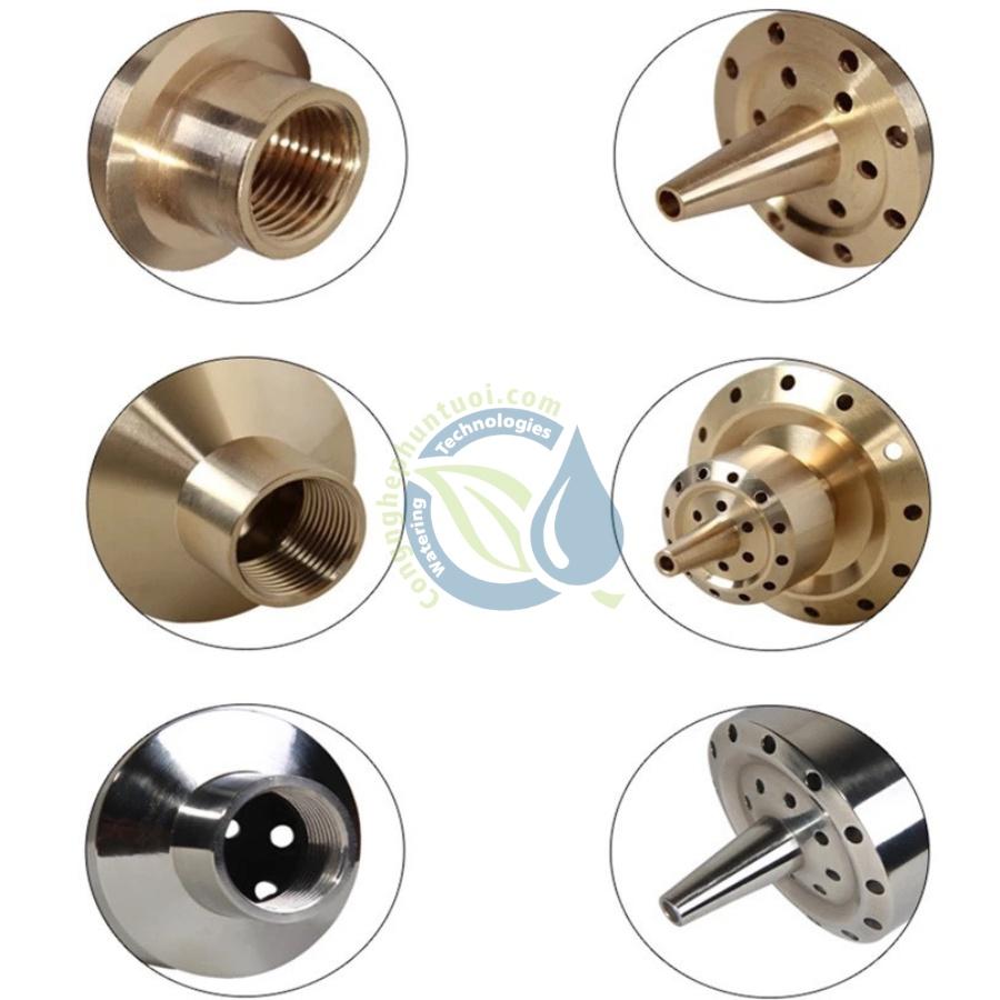 Đầu Phun Nước Hình Bông Hoa phi 48mm