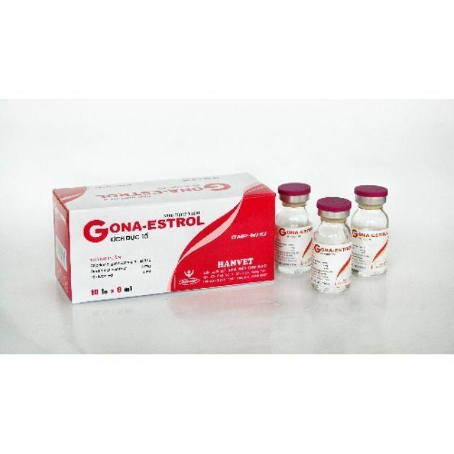 Lọ 8ml Nội tiết tố Gona -estrol tăng khả năng thụ thai trên thú cái