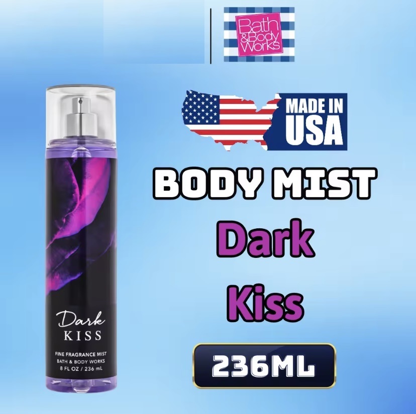 Body Mist Dark Kiss 236ml - Bath and Body Work Dark Kiss Chính Hãng