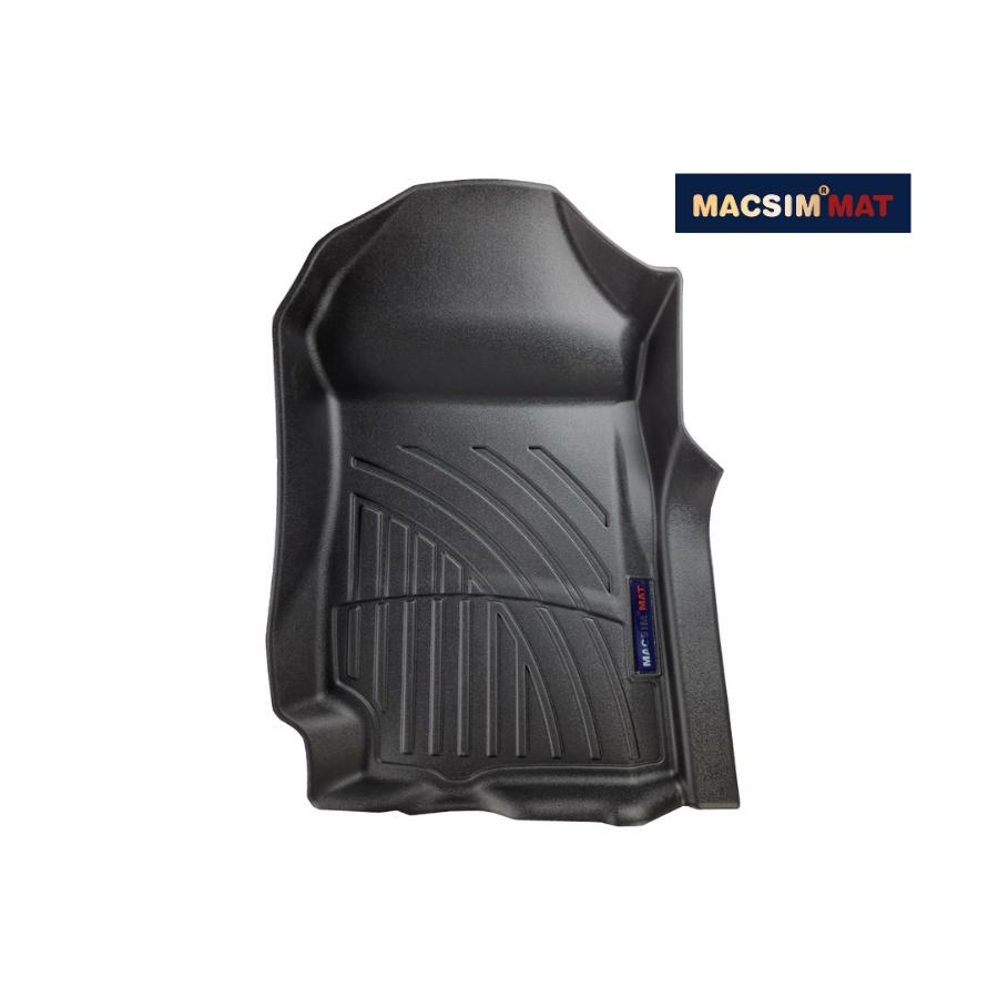 Thảm lót sàn xe ô tô Mazda BT50 2016 - 2019 Nhãn hiệu Macsim chất liệu nhựa TPV cao cấp màu đen