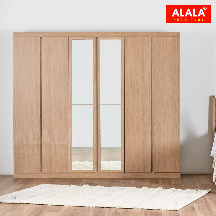 Tủ quần áo ALALA1001/ Miễn phí vận chuyển và lắp đặt/ Đổi trả 30 ngày/ Sản phẩm được bảo hành 5 năm từ thương hiệu ALALA