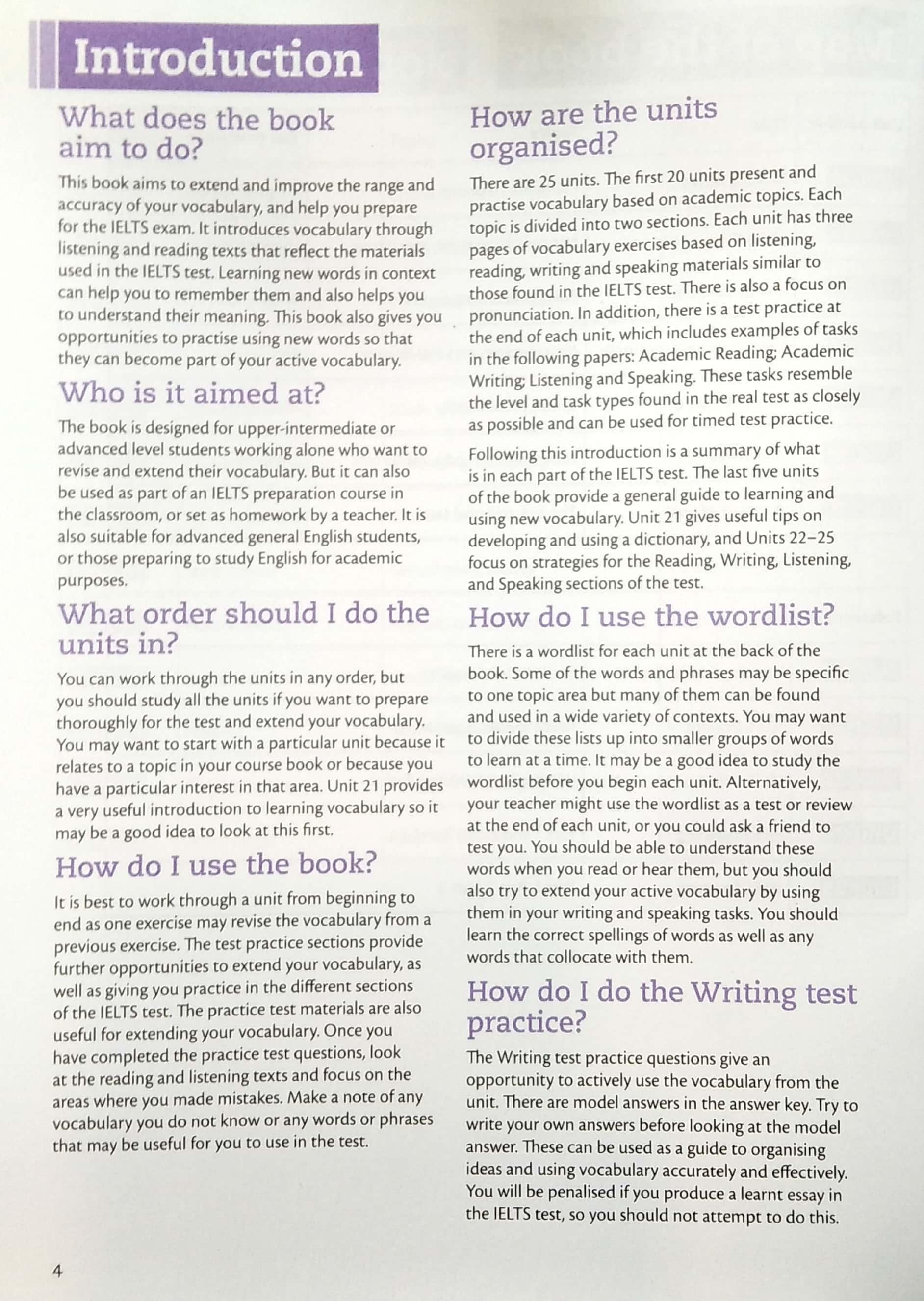 Sách ngoại văn: Sách Ngoại Văn - Từ Vựng IELTS Theo Band