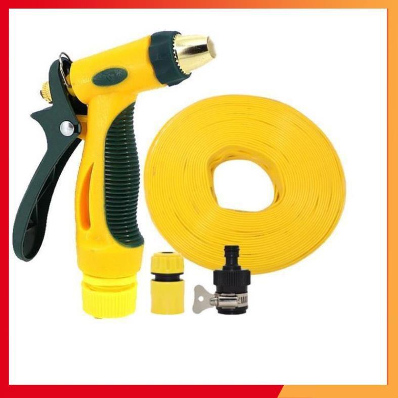 Bộ dây vòi xịt nước rửa xe,tưới cây tăng áp 3 lần 3-5m 206317