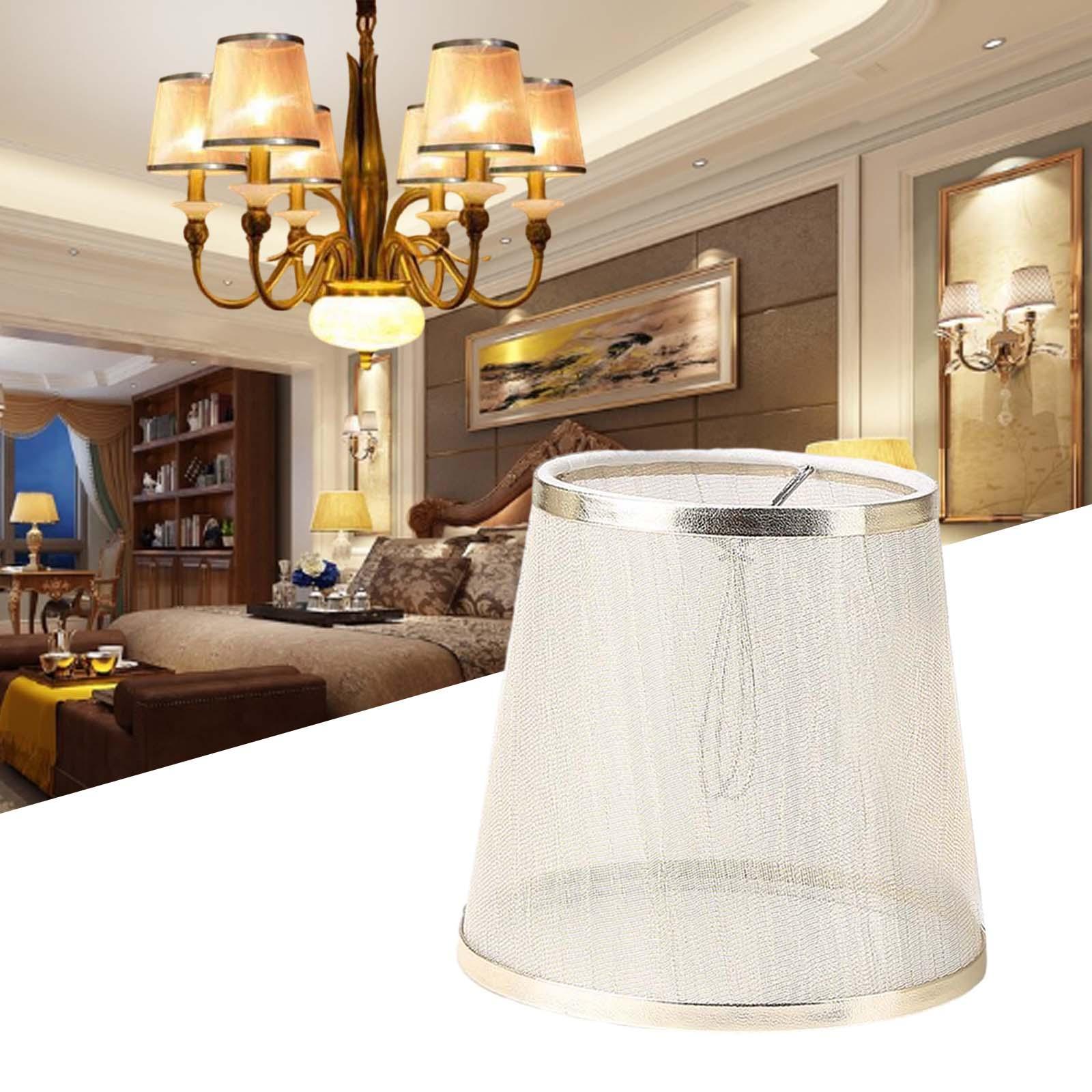 Table Lamp Shade Cover Chandelier Lampshade Replacements Sturdy Multipurpose Translucent Lighting Dust Cover for Office Hotel