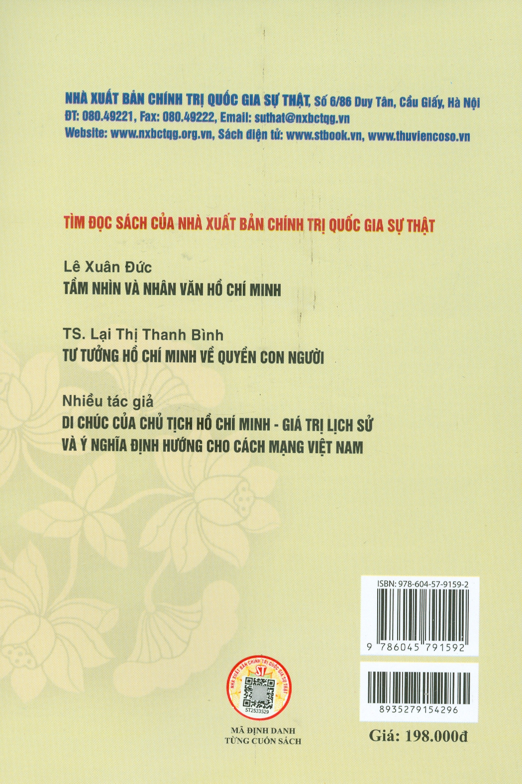 Đạo Đức Bác Hồ – Tấm Gương Soi Cho Muôn Đời (Xuất Bản Lần Thứ 7, Có Sửa Chữa, Bổ Sung)