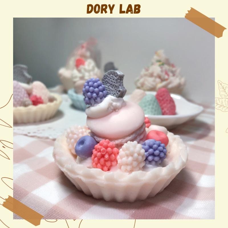 Nến Thơm Handmade Bánh Trứng Trái Cây - Dory Lab