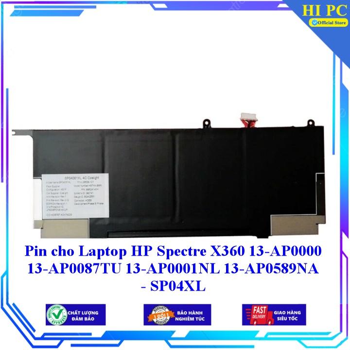 Pin cho Laptop HP Spectre X360 13-AP0000 13-AP0087TU 13-AP0001NL 13-AP0589NA SP04XL - Hàng Nhập Khẩu