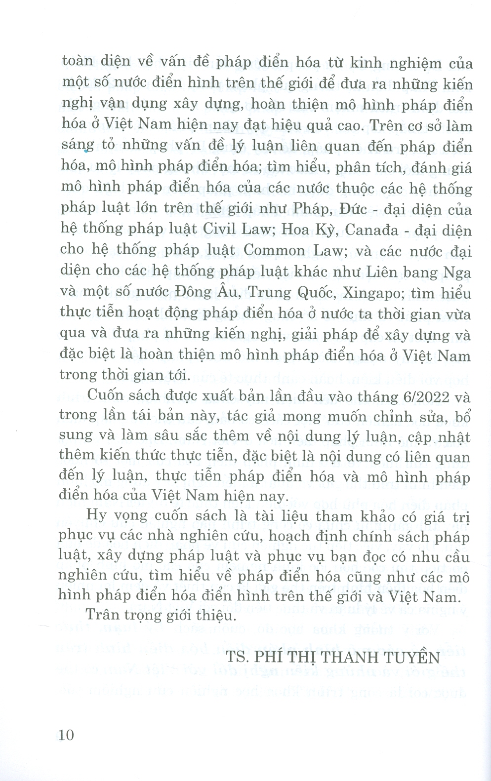 Lý luận, thực tiễn về các mô hình pháp điển hóa điển hình trên thế giới và những kiến nghị đối với Việt Nam (Sách chuyên khảo) (Xuất bản lần thứ hai có sửa chữa, bổ sung)