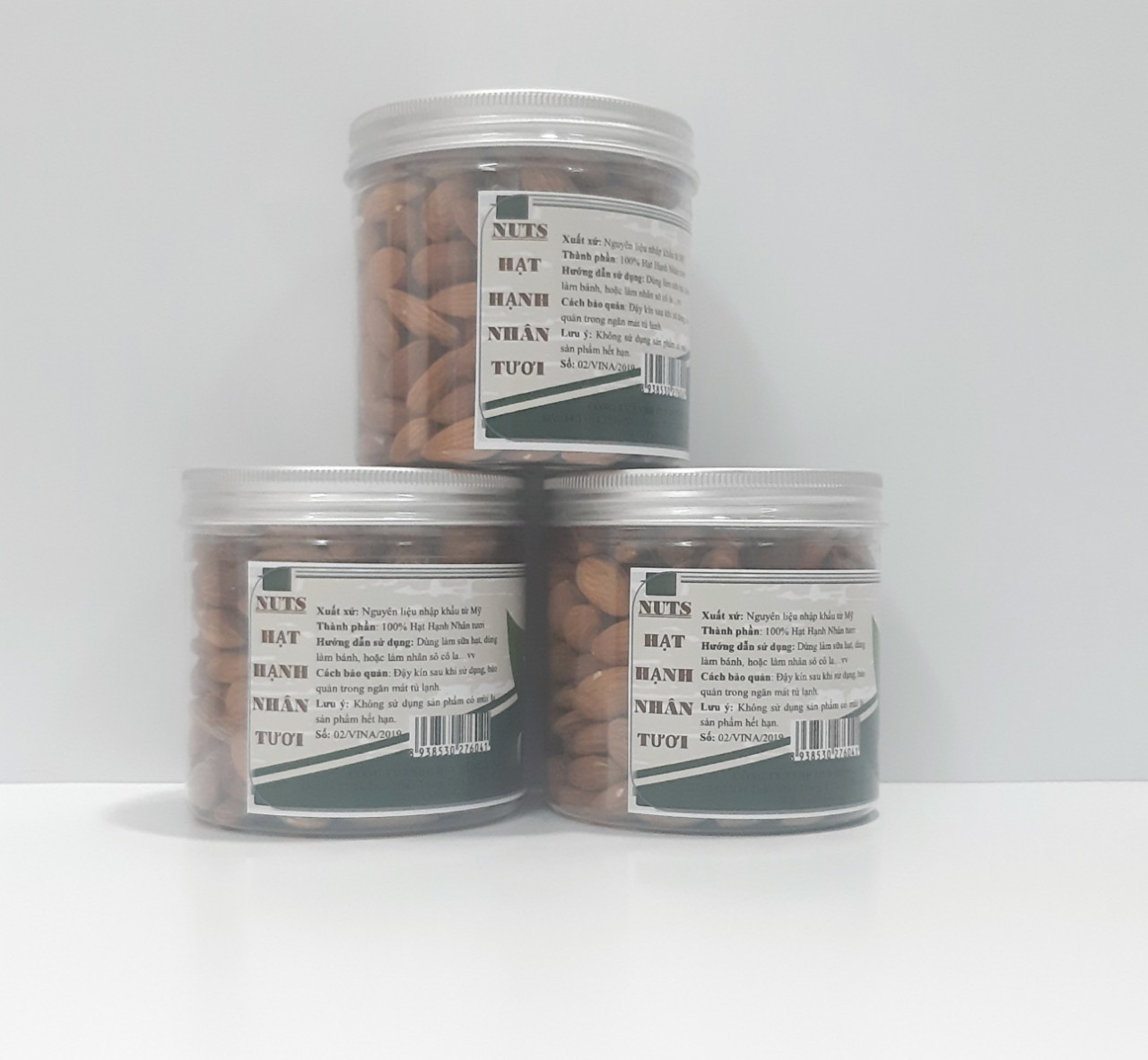 Hạnh nhân tươi Califarms 250G