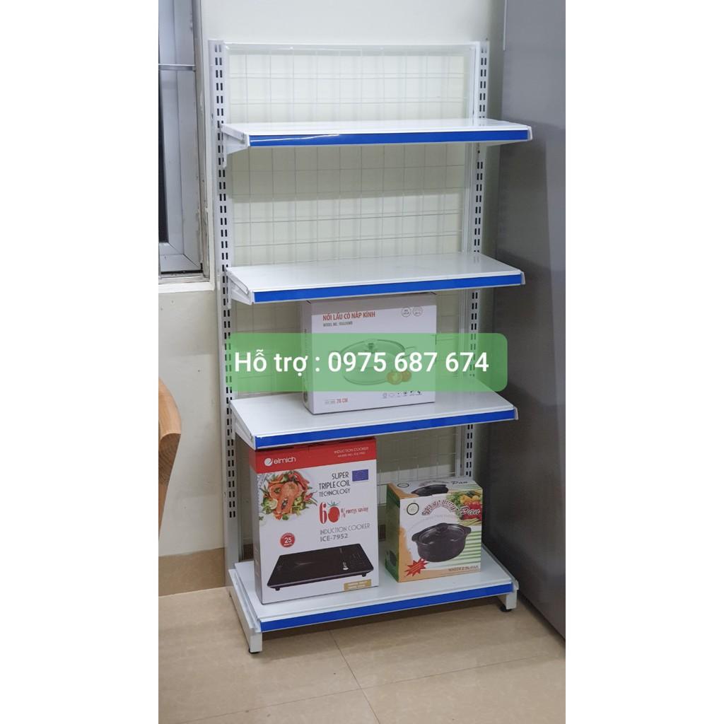 Kệ sắt đựng đồ đa năng lắp ghép kích thước Dài 70cm, Rộng 40cm, cao 150cm gồm có 4 tầng