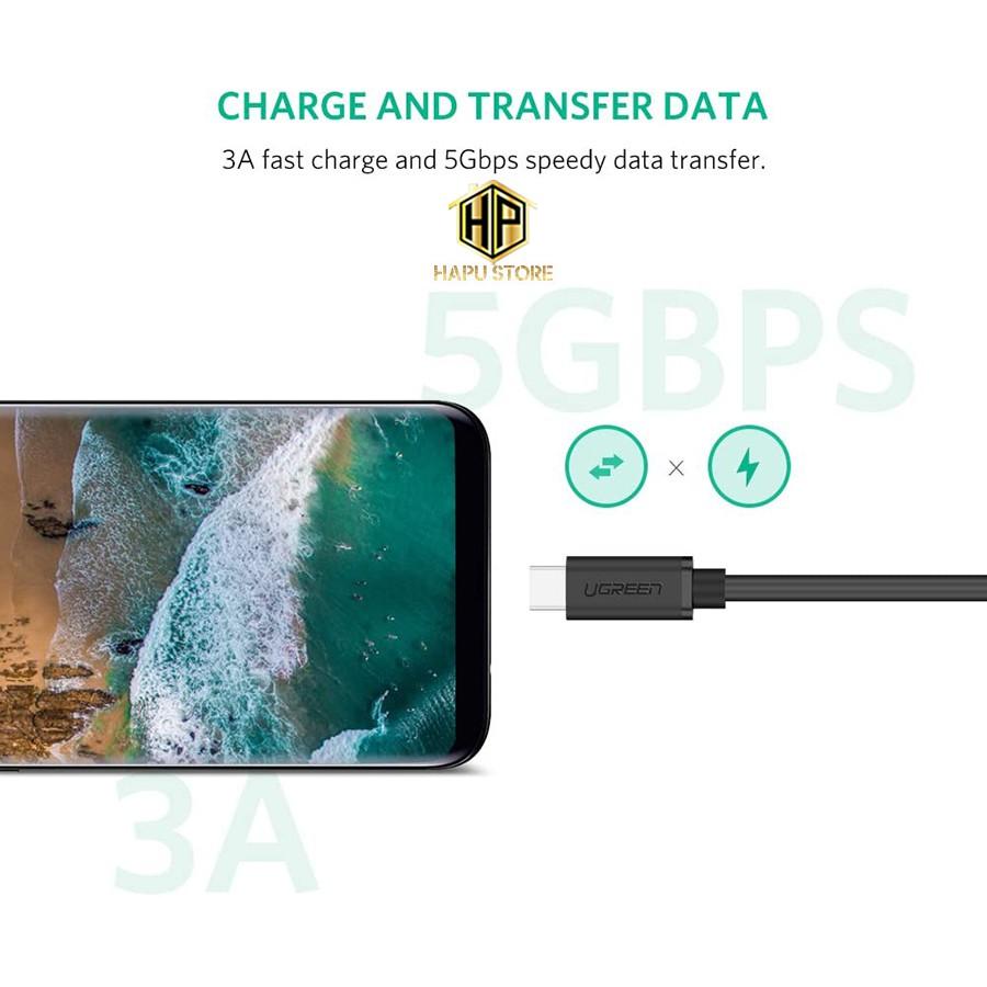 Cáp nối dài USB Type C Ugreen 40574 dài 0,5m chính hãng - Hàng Chính Hãng