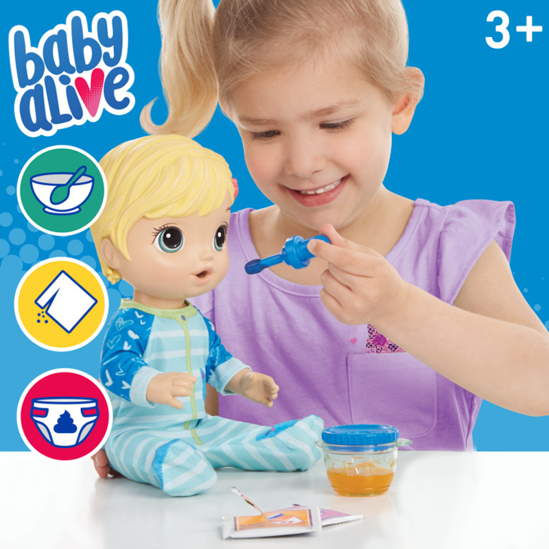 Đồ Chơi Búp Bê BABY ALIVE Bé Luna Tập Uống Thuốc E6937