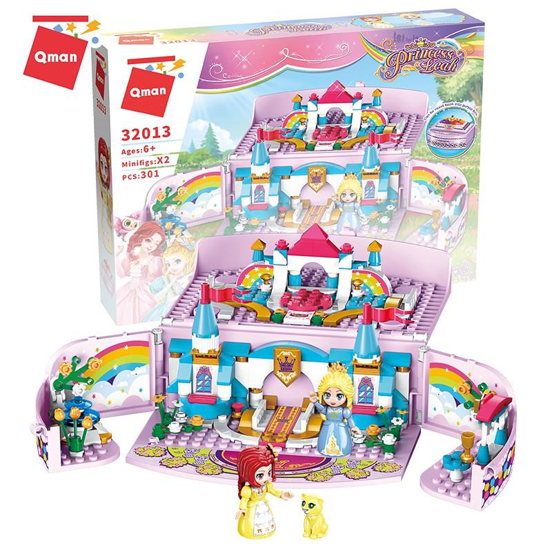 Đồ chơi xếp hình trí tuệ cho bé gái Khu vườn bí mật Qman 32013