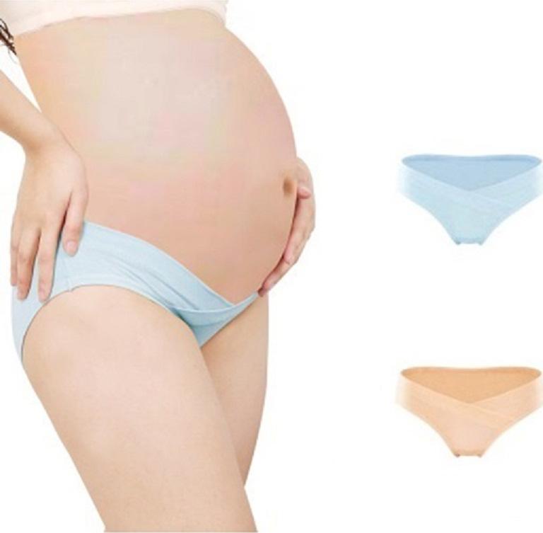 Bộ 4 Quần Lót Cotton Cho Bà Bầu Mềm Mịn