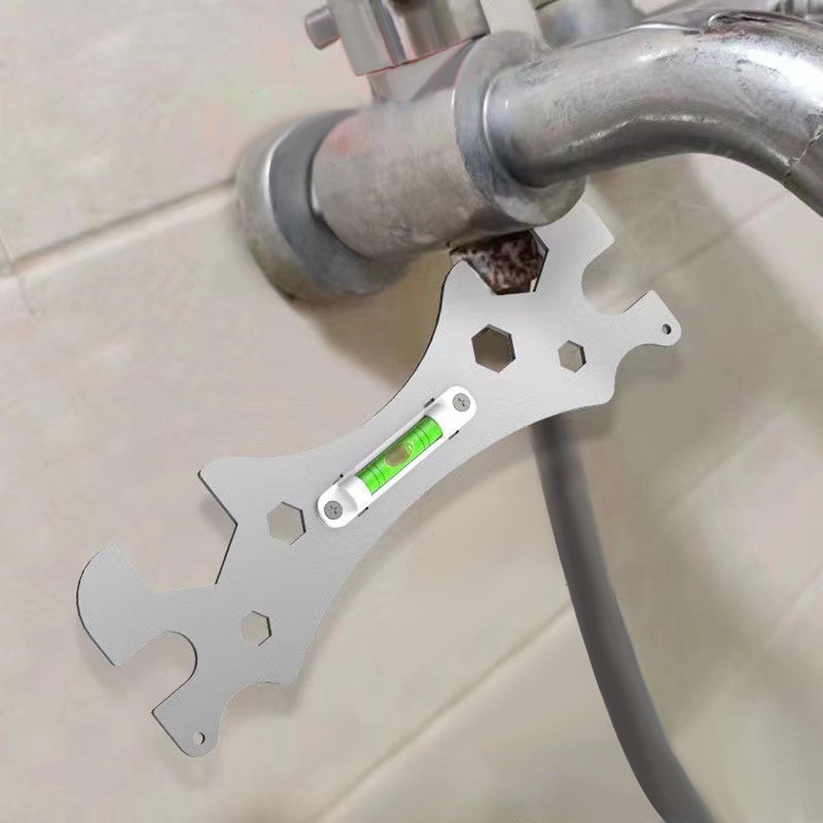 Angle Leveling Wrench with Level Level Wrench for Maintenance Pipe Alignment