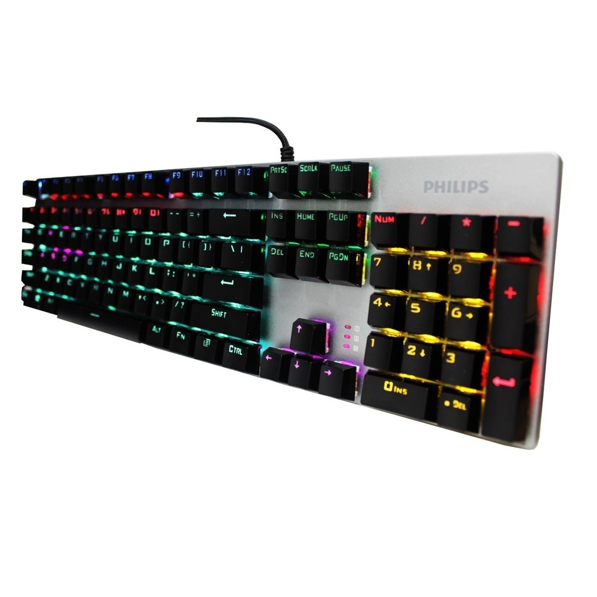 Bàn Phím Cơ Gaming Philips SPK8404/ G404 LED RGB - HÀNG CHÍNH HÃNG