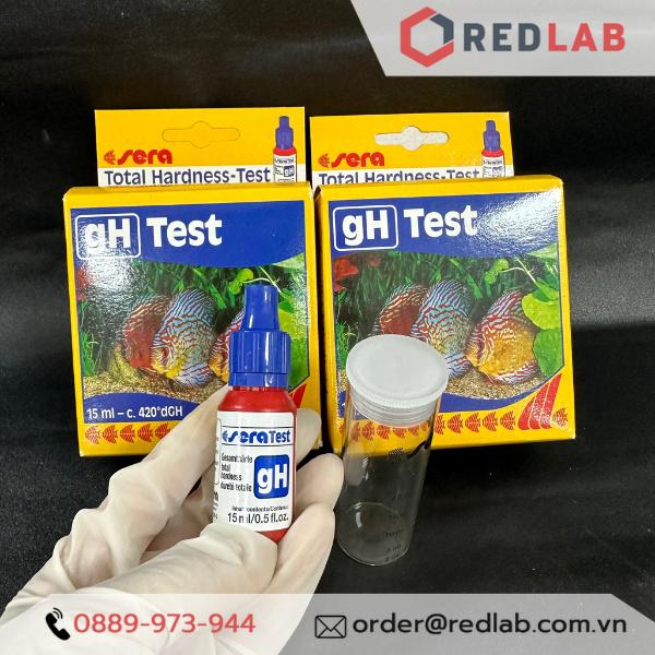 Test gH Sera - Kiểm tra độ cứng của nước nuôi tôm, cá