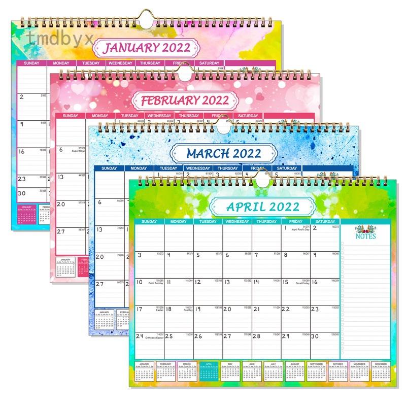 Lịch treo tường 2022 15*12" 2022 trang trí giáng sinh