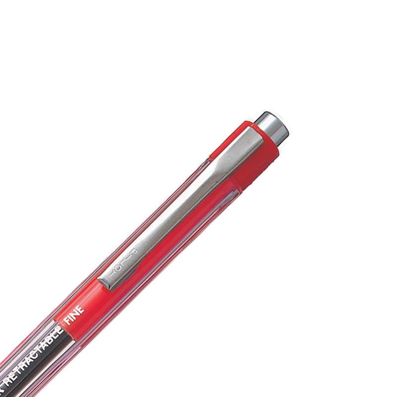 Bút Bi 0.7 mm Better Retractable Pilot BP145 - Mực Đỏ
