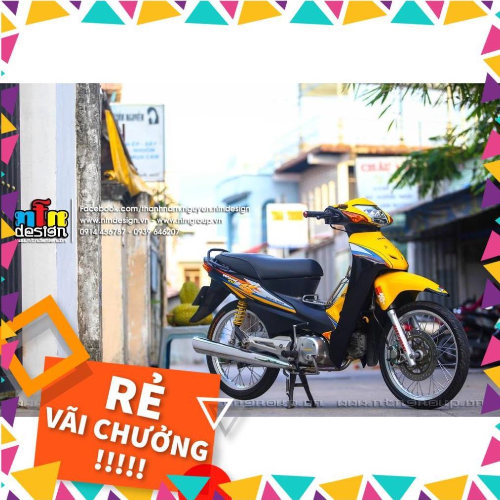 Tem Rời Wave A 2015 Mẫu Vàng Đen Chữ S 100